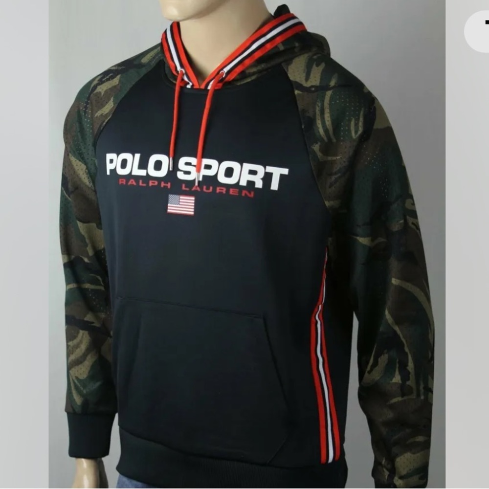 POLO SPORT by Ralph Lauren Camouflage Hoodie
